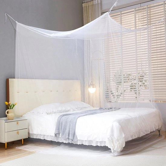 Ombrellone da Campeggio 220 x 200 x 200 cm - Retrattile - Letto da Campeggio - Tasca Portatile - Tessuto in Poliestere - Leggero e Respirante
