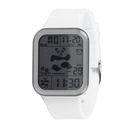Orologio studentesco con display luminoso - acqua resistente - digitale cronografo - adatto per ragazzi e ragazze - bianco