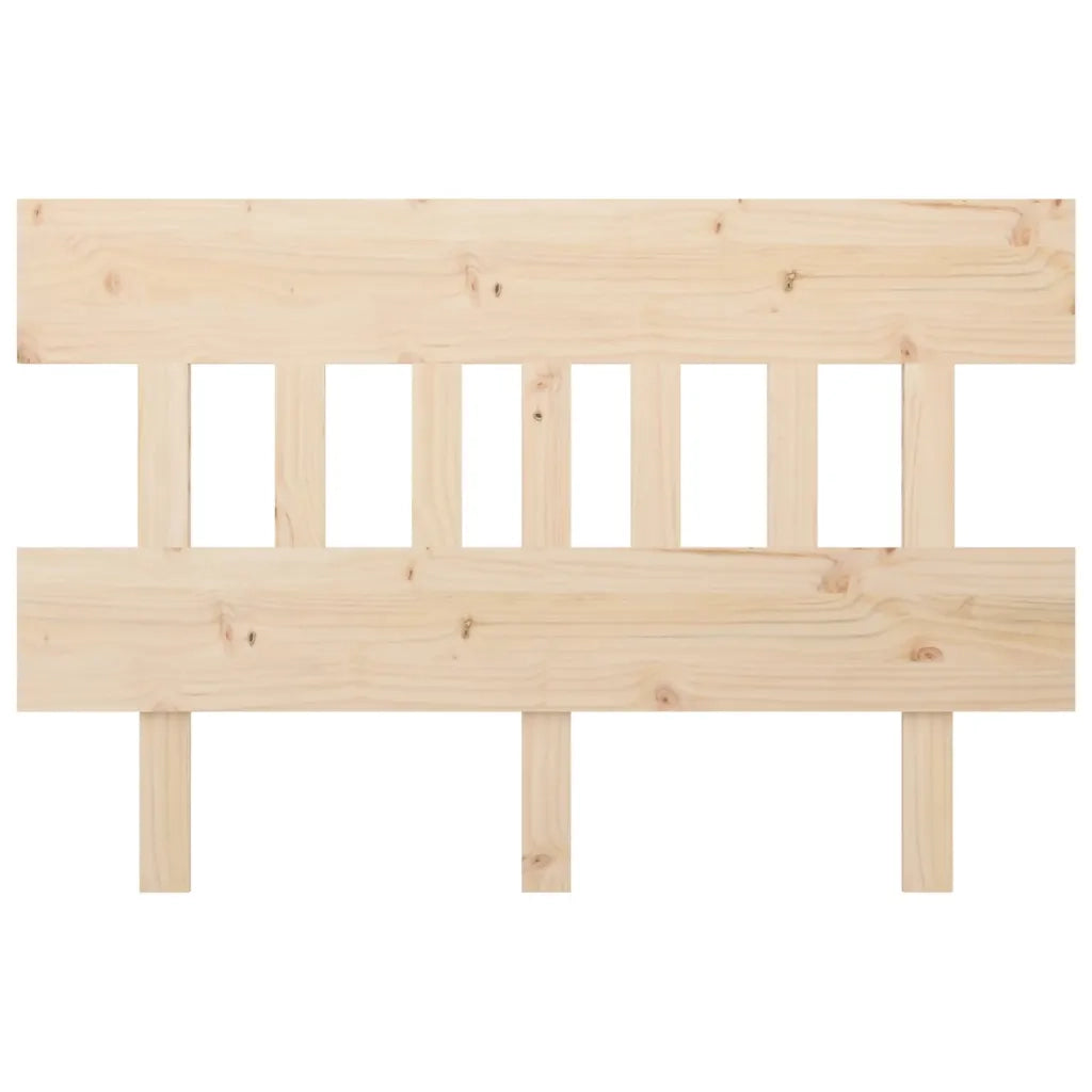 Testiera per Letto-Testata-Testiera Decorativa 143,5x3x81 cm in Legno Massello di Pino