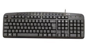 TASTIERA KB-2105U USB MULTIMEDIALE NERA