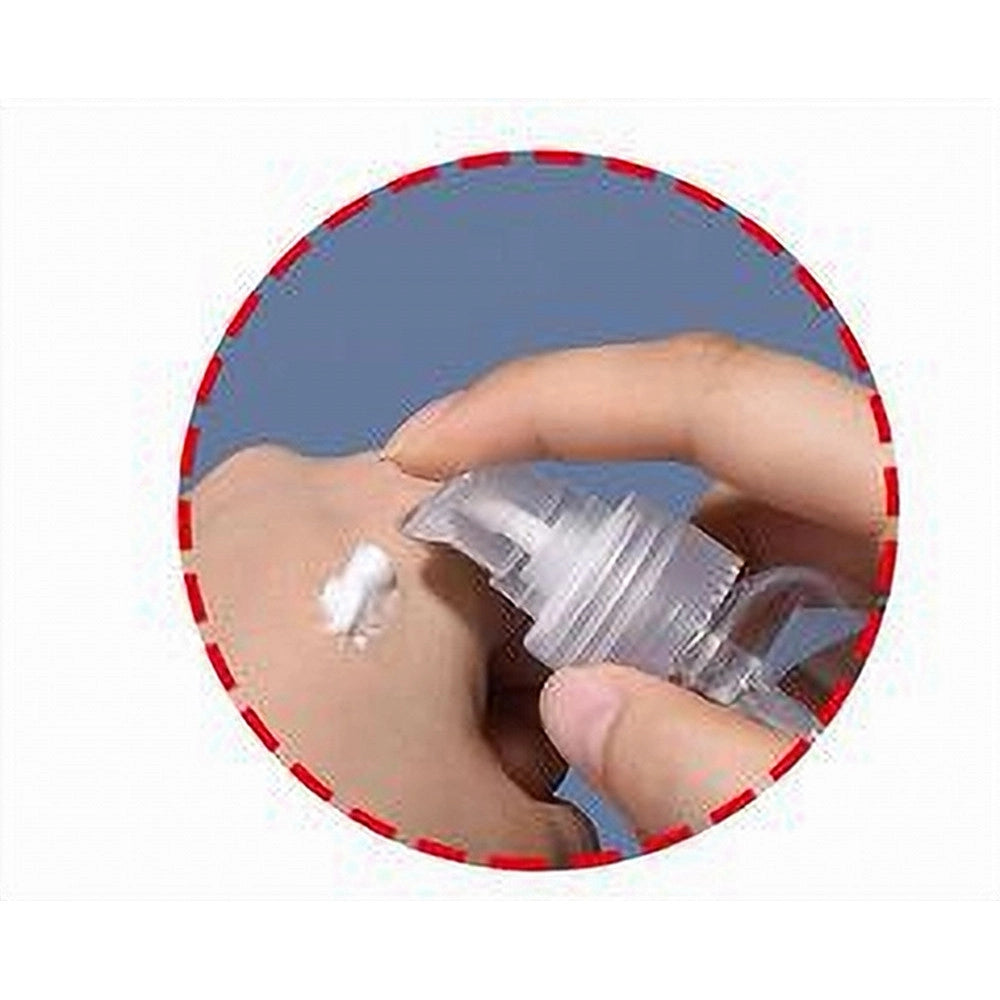 Trade Shop - Set 4pz Bottiglia Viaggio Vuota Trasparente 30ml Dispenser Pompa Per Crema 79394 -