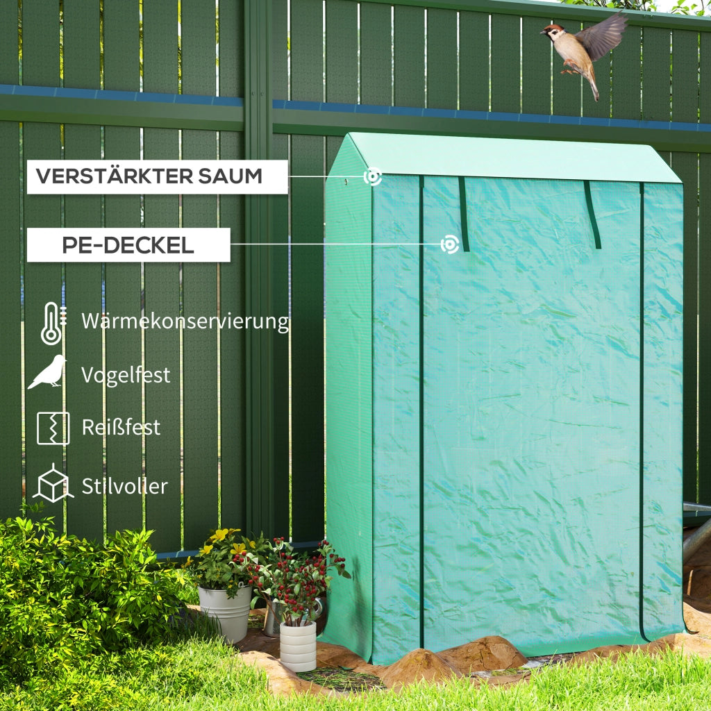 Serra 3 Ripiani ¨C Zephmum ¨C Verde 100x40x150 cm