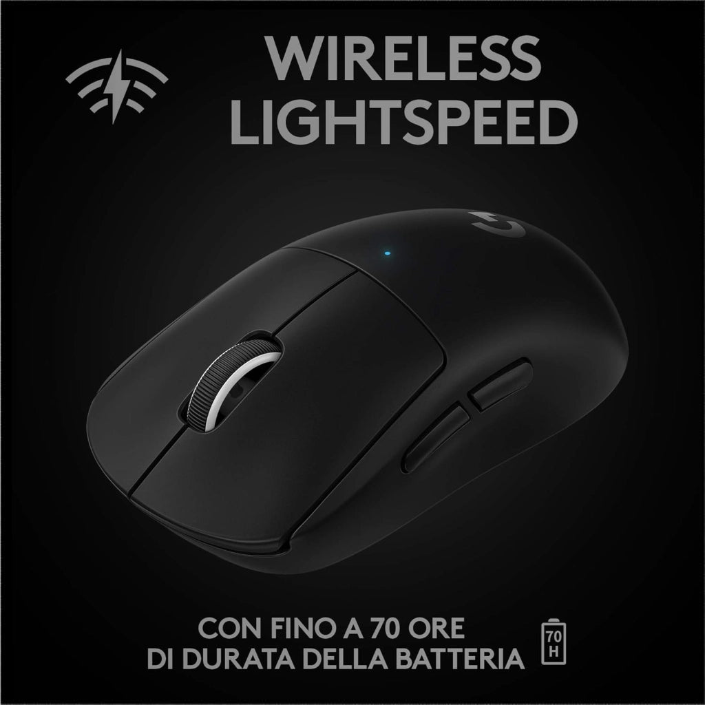 Souris gamer - sans fil - LOGITECH G - PRO X SUPERLIGHT - Noir