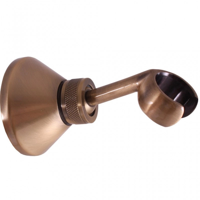 MORAVA Miscelatore Doccia a Parete Retrò in Ceramica Bronzo Maniglia con Doccetta