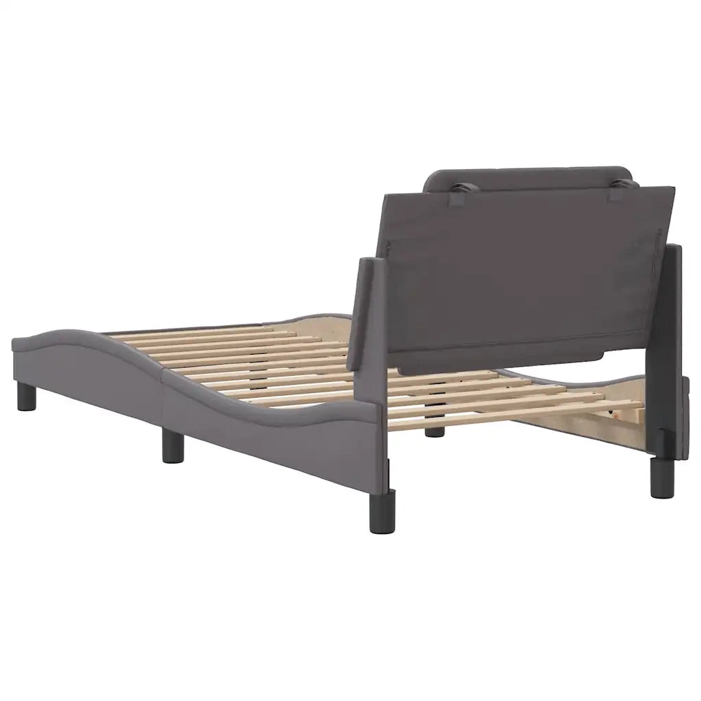 Giroletto senza Materasso Zadar Crema 90x200 cm in Similpelle 3208159