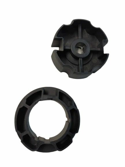 Adattatore e corona per rullo ogiva da 78 per motori standard per tende da sole
