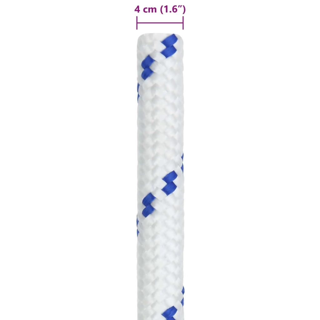 Corda da Barca 5 m 4 Bianco e Blu PP 42029549