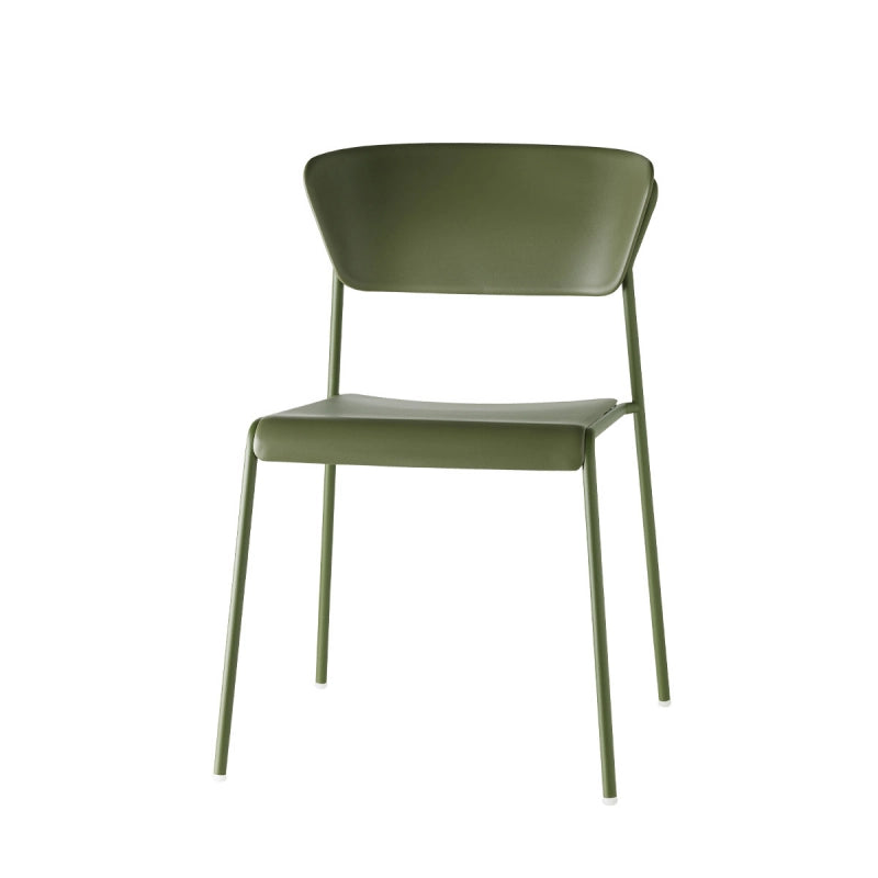 SET 4 SEDIE LISA TECNOPOLIMERO GO GREEN SCABDESIGN MADE IN ITALY - Verde oliva 56