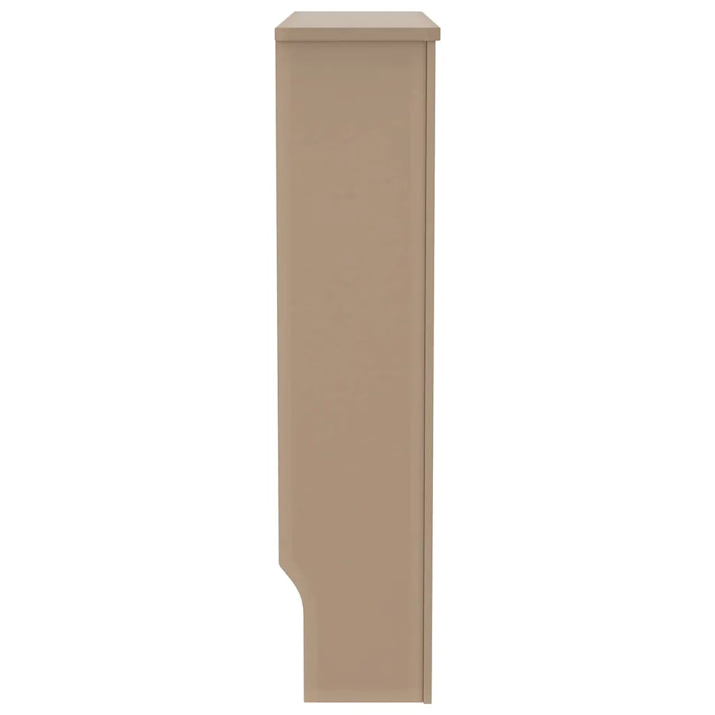 vidaXL Copertura per radiatori 2 pcs Marrone 78 x 19 x 81.5 cm