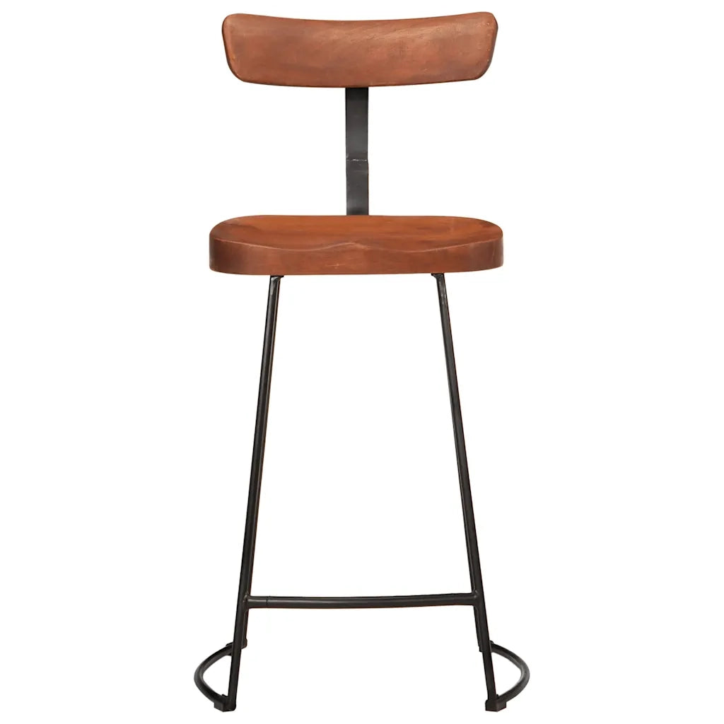 Sgabelli da Bar 2 pz 49x43x88 cm in Legno Massello di Mango 4013525