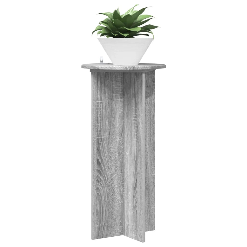Supporto per piante 2 pz Grigio Sonoma 40 x 40 x 80 cm 899705