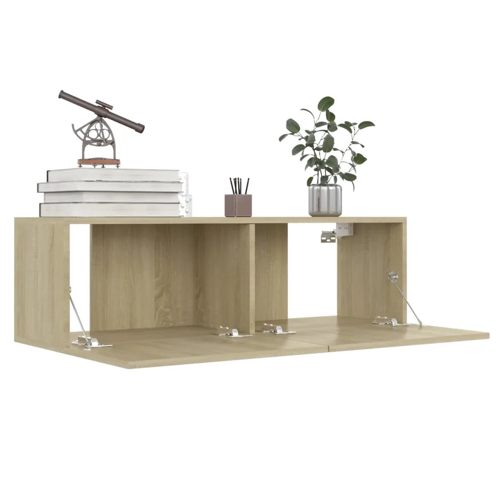 Set Porta TV 8 pz Rovere Sonoma in Truciolato cod mxl 11983