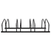 Portabici per 4 Biciclette Acciaio Nero CFW8007065