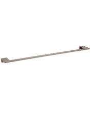 NIL Portasciugamani in Metallo Lucido Grigio Ottone 60 cm