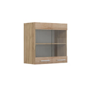 Vicco Mobile da cucina in vetro Sonoma 60 cm