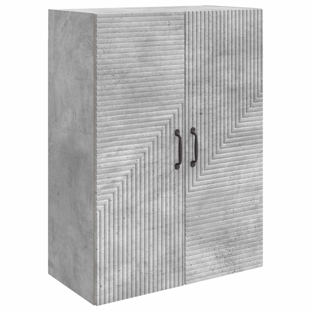 Mobiletto a muro Grigio Cemento 66 x 34,5 x 90 cm