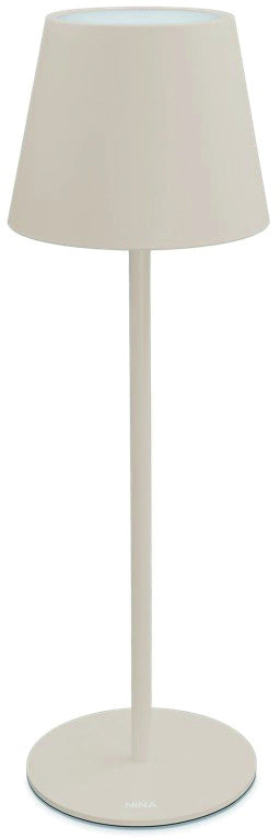 Ecolight LAMPADA DA TAVOLO A LED NINA RICARICABILE 1,8 W - 180 lumen - 3.000K Col. Sabbia
