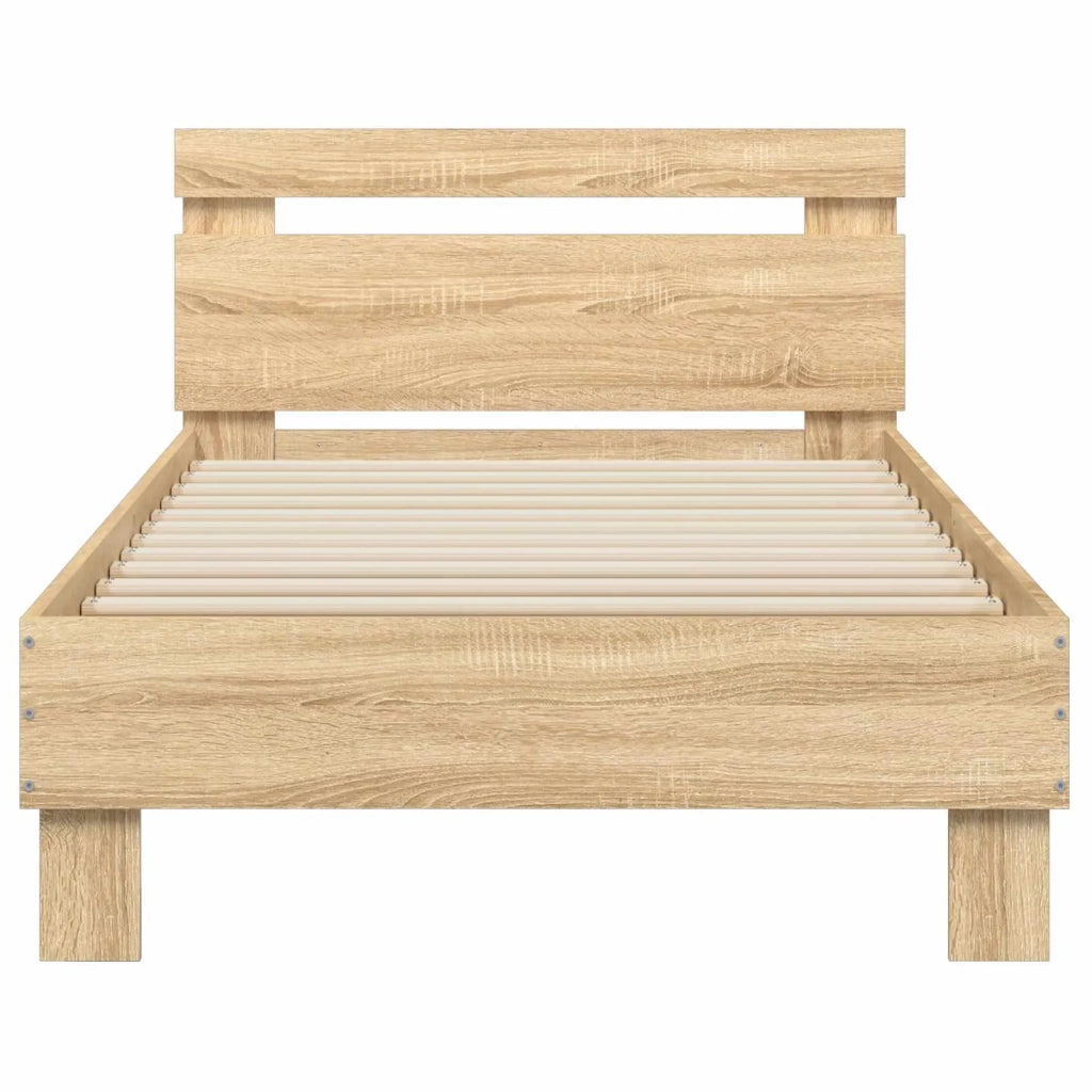 Struttura del letto Rovere Sonoma Legno ingegnerizzato 8008989