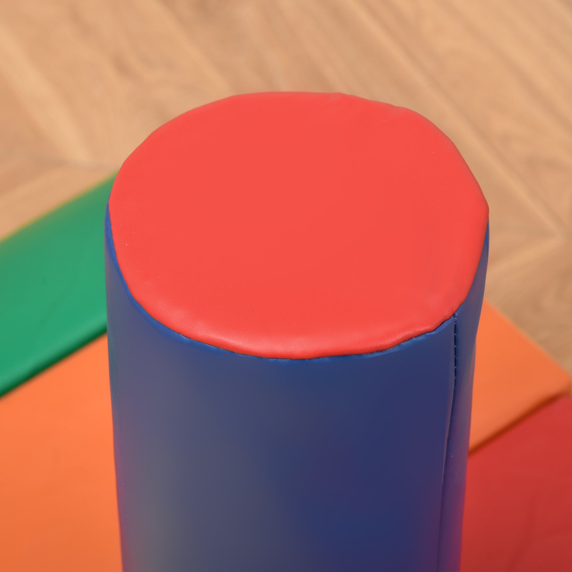 Set 7 Blocchi Costruzioni Morbide per Bambini Multicolore