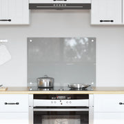 Schienale Cucina Grigio Chiaro 70x50x0,6 cm Vetro Temperato