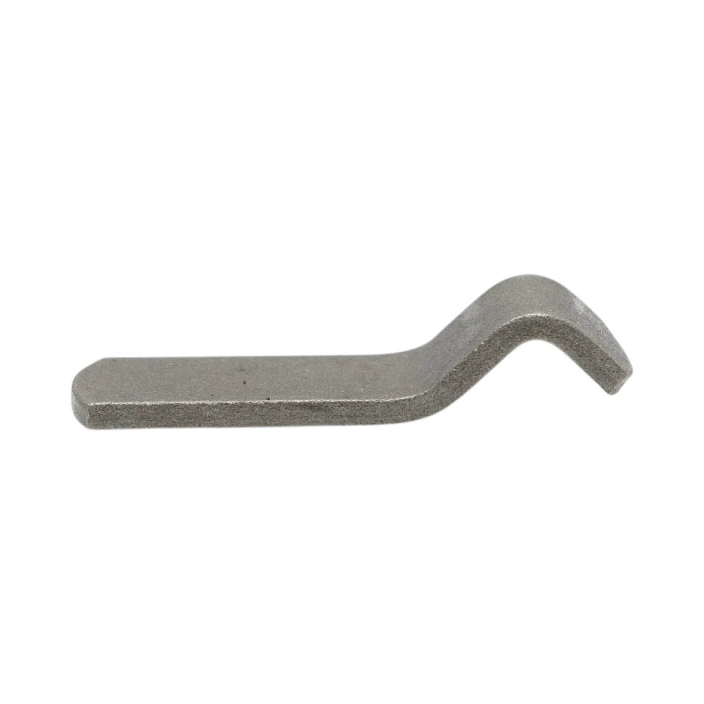 Morsetto di chiusura per saracinesca per rimorchio saldabile 98x25x5mm