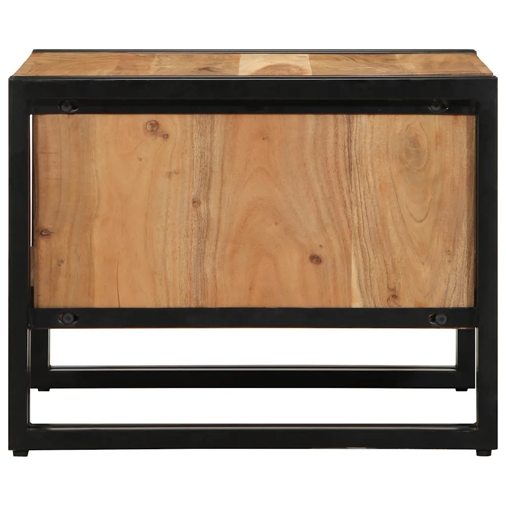 Tavolino da salotto | Tavolino da caff¨¨ | Tavolino da Soggiorno 50x50x38 cm Legno Massello di Acacia