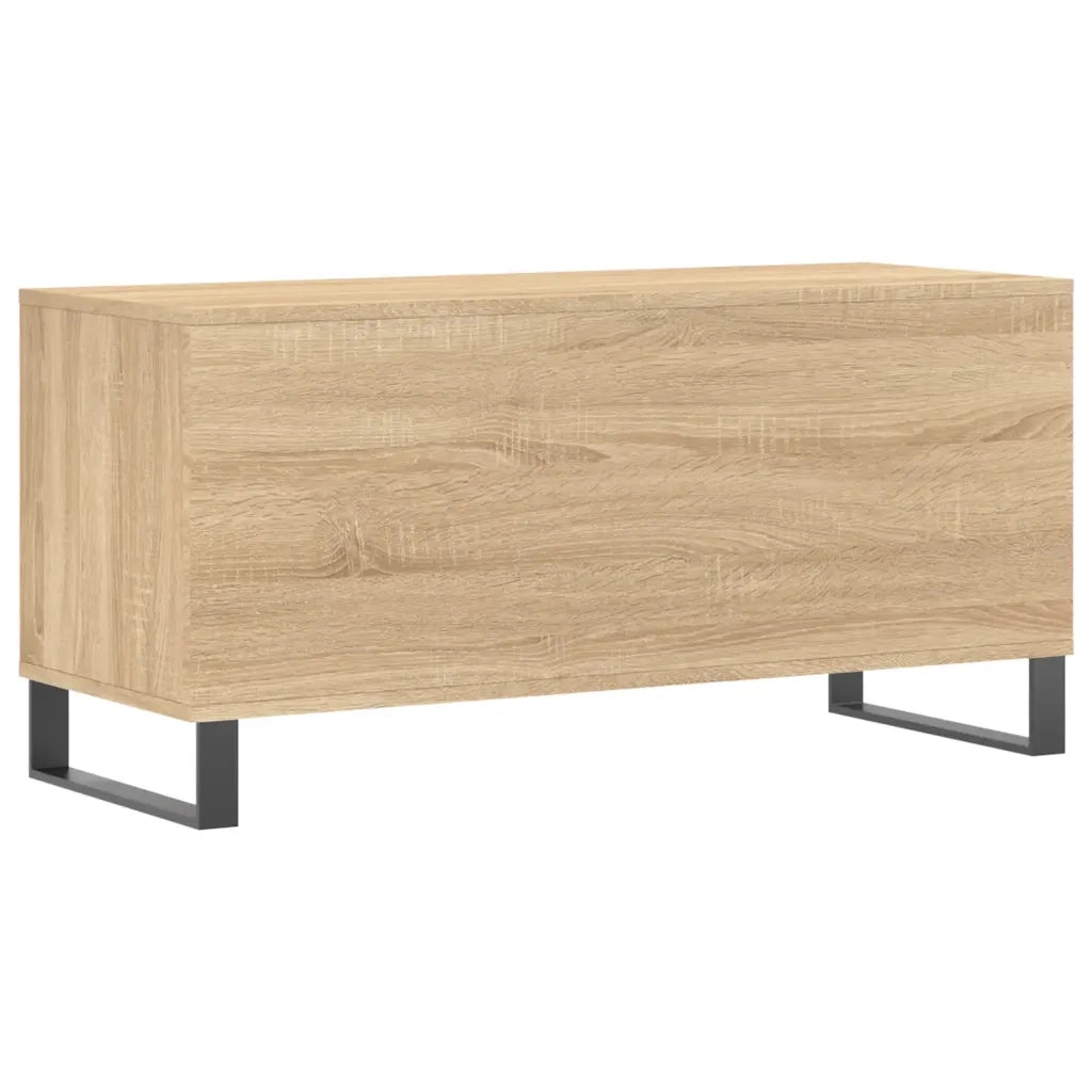 Mobile Porta Dischi Rovere Sonoma 100x38x48cm Legno Multistrato CFW7975495
