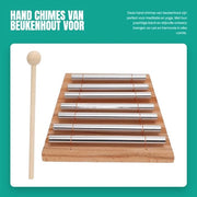 Chiamanti a mano a 7 stecchi in alluminio - Meditazione - Addestramento musicale - Suono chiaro