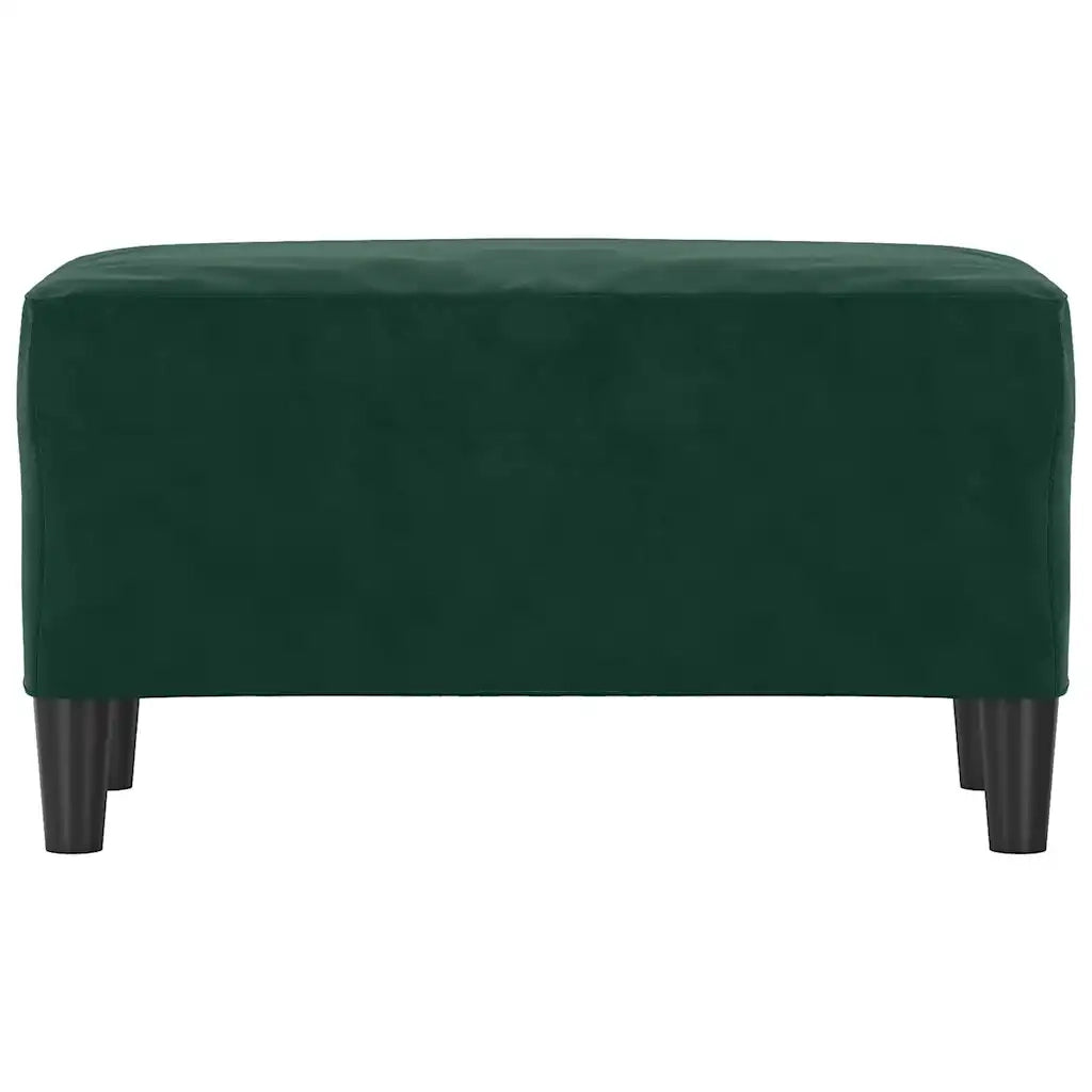 Panca Verde Scuro 70x35x41 cm in Velluto CFW8693760