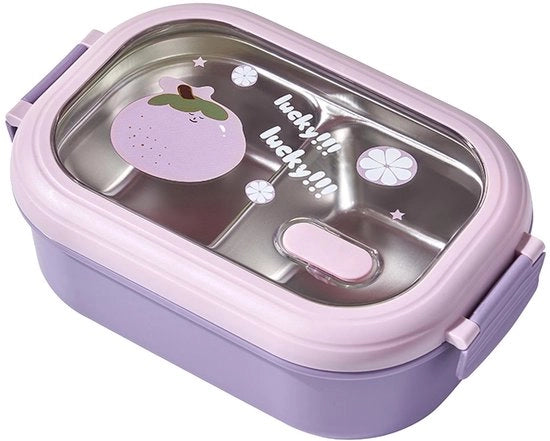 Borsa di Lavoro Isolata - Contenitore di Cibo in Acciaio Inossidabile - 22,5x14,5x8cm - Impermeabile - Progettata a Compartimenti - Isolamento Termico