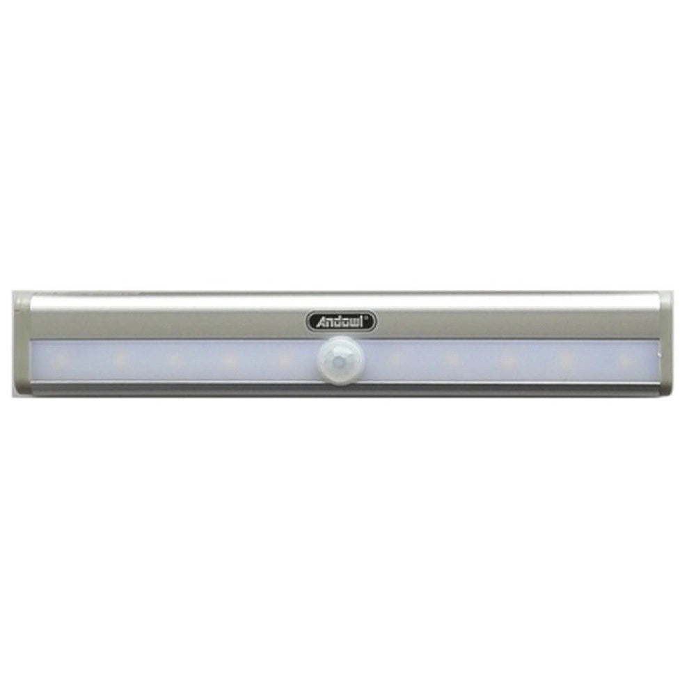 Trade Shop - Lampada Da Parete A Induzione 10led Con Sensore Di Movimento Per Armadi Q-led100 -
