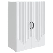 Mobiletto a muro Bianco 66 x 34,5 x 90 cm Legno ingegnerizzato 898905