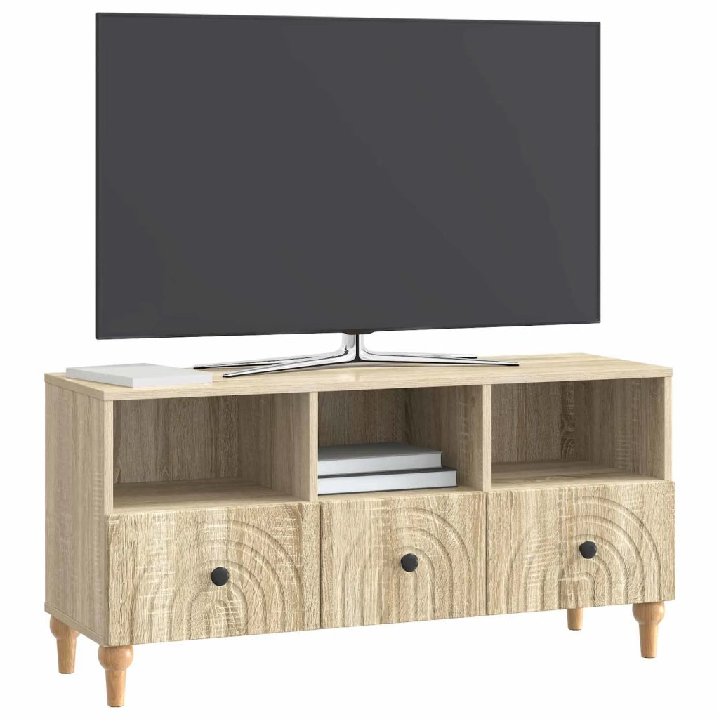 Mobile TV 102 x 34,5 x 50 cm Rovere Sonoma Legno ingegnerizzato 894217