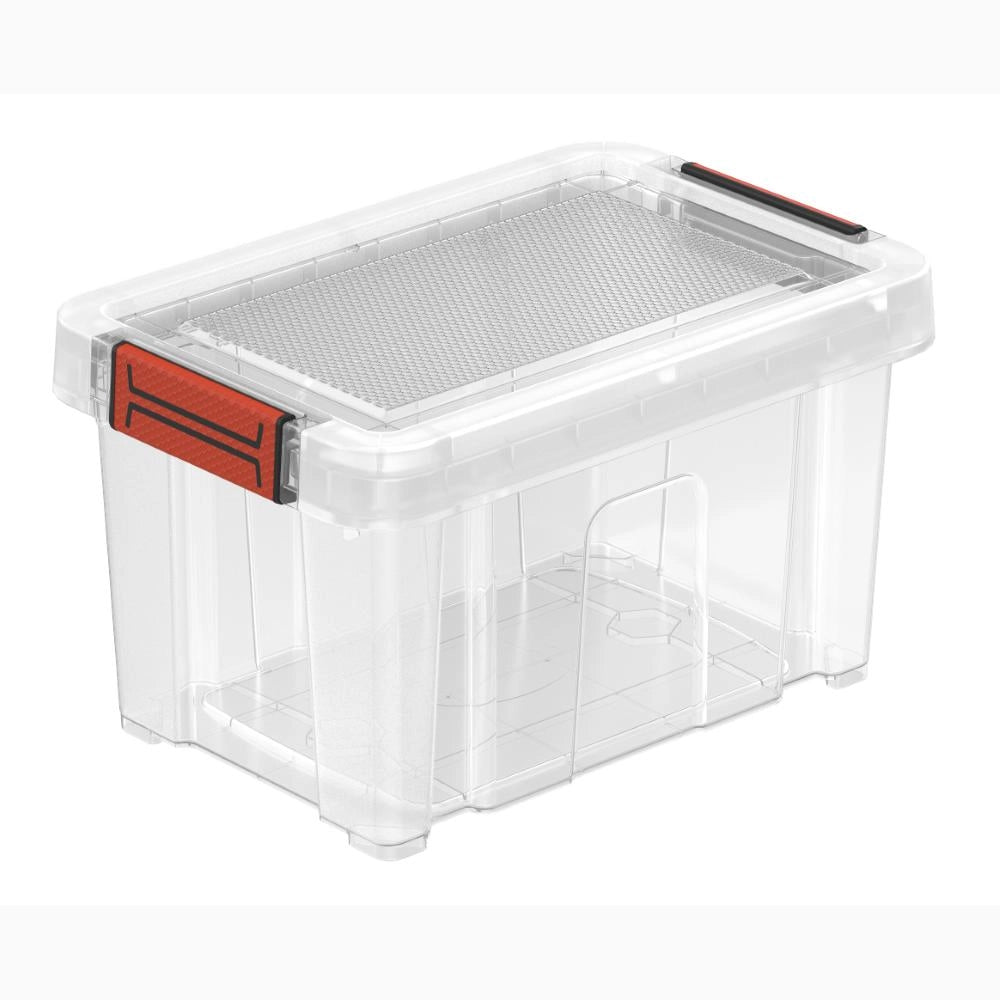 Contenitore Box Multiuso Porta attrezzi Portaoggetti Bricolage Trasparente 10 Litri