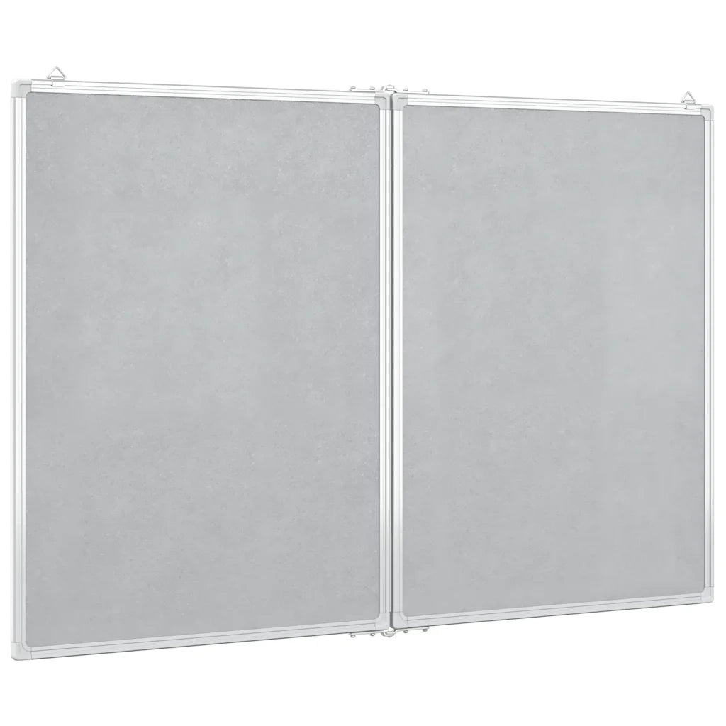 Lavagna Magnetica Pieghevole 100x80x1,7 cm in Alluminio