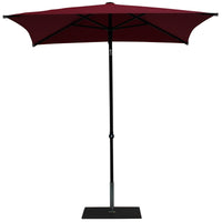 Ombrellone da Giardino 2x2 m Palo Ø38 mm in Alluminio Tessuto Olefin Trend Bordeaux