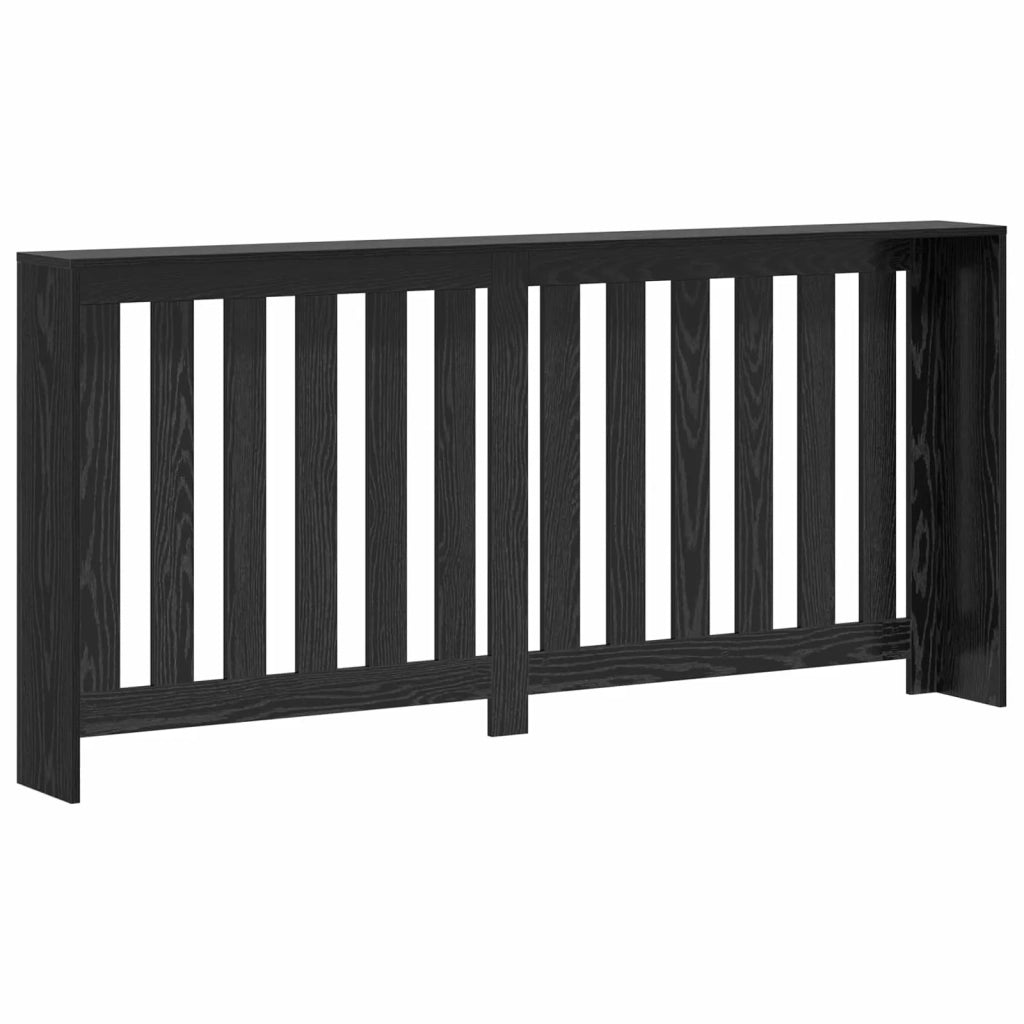Copertura per radiatori Rovere Nero 175 x 20 x 82 cm CFW3571997