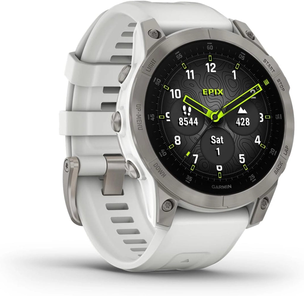 Garmin EPIX (Gen 2) Bianco Neve/Titanio