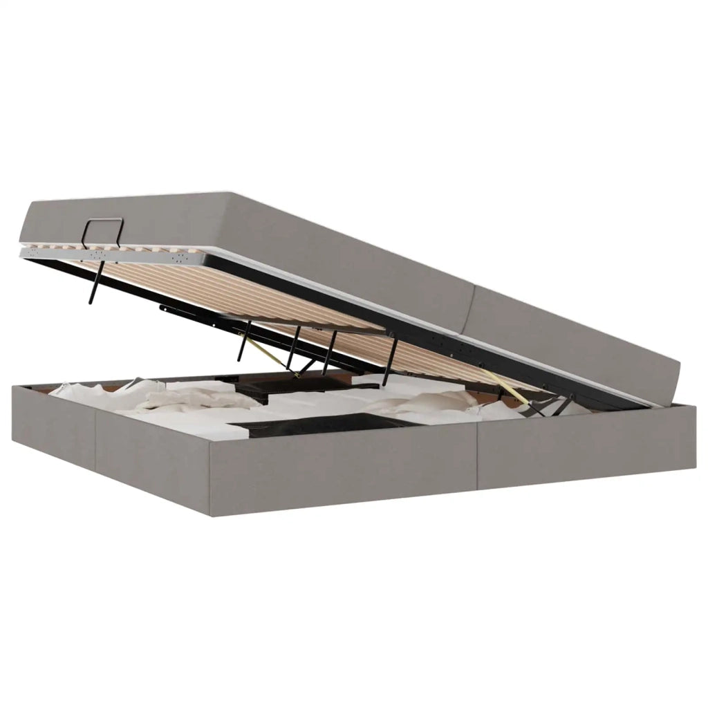 Letto con contenitore e materasso Talpa 200 x 200 cm Poliestere 3399685