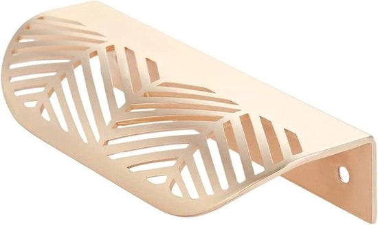 Maniglia a forma di foglia per maniglione di porta di cucina - Decorative maniglie per mobili