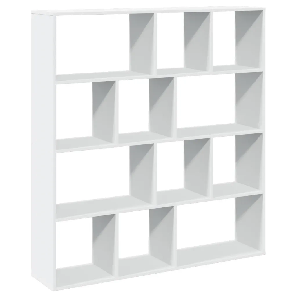 Libreria Bianca 132x29x141,5 cm in Legno Multistrato 3310307