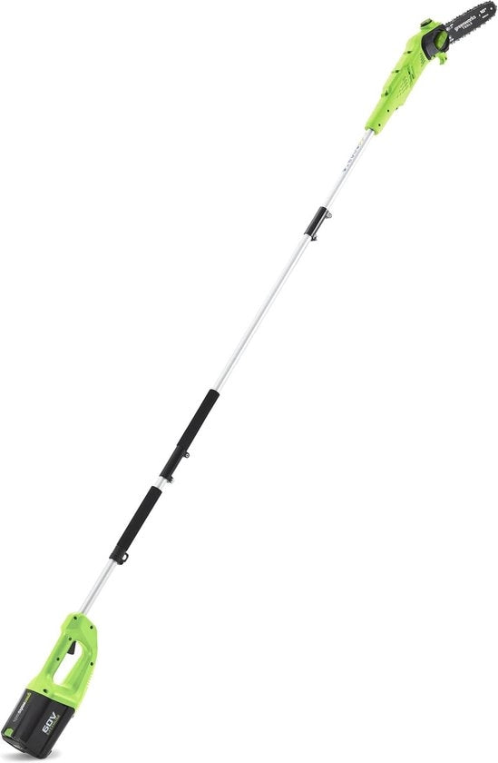 Snoeier per giardino con asta telescopica e motore senza asse a ingranaggi