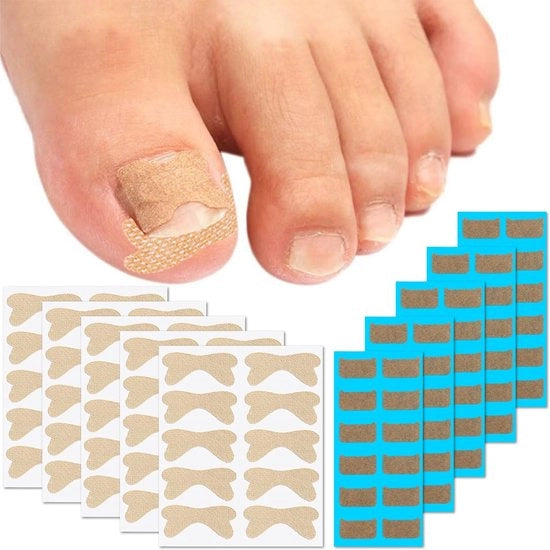 Set di correttura unghie per teenager 110 Delig - Adesivi autoadesivi per unghie - Stickers carta - Clip unghie - Tamponi - Cura dei piedi professionale - Set di correttura unghie