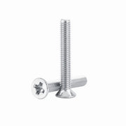 Viti a Tappo Pianale in Acciaio Inossidabile - 100 Stuks - Lunghezze del Filo M3 4/5/6/8/10/12/16 mm - Fissaggio per Macchina - Resistente alla Corrosione - Per Mobili e Attrezzature - Viti a Tappo Pianale