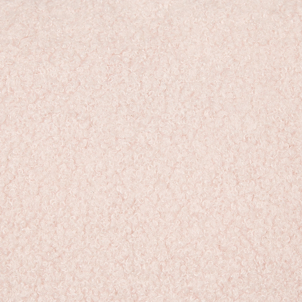 Set di 2 cuscini decorativi Rosa Boucle 45 x 45 cm fodera rimovibile con cerniera Accessori decorativi Boho