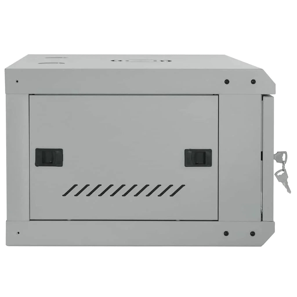 Armadio di rete industriale moderno per interni 60 x 45 x 35 cm in acciaio grigio 02_0059063