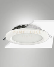 PEGGY FARETTO DA INCASSO 20W 4000K 2780LM  BIANCA IP44 D.20,8CM DIMMERABILE DALI