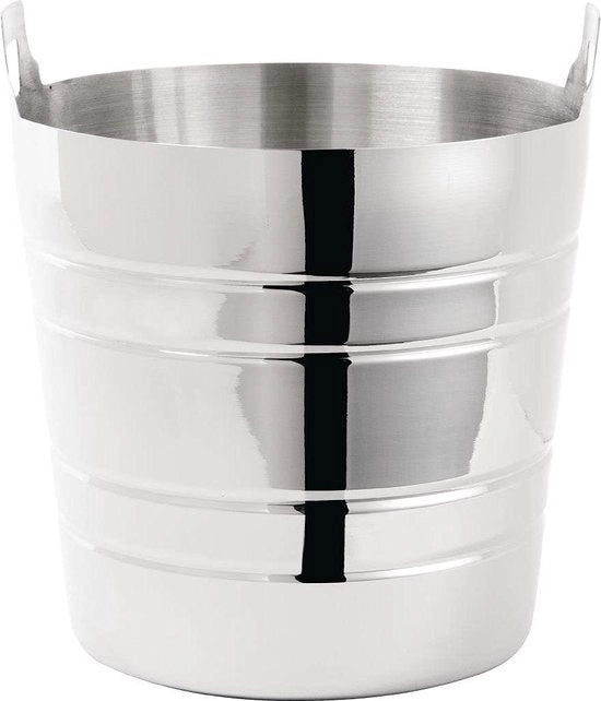 Wine Cooler per Ristoranti 190x204mm - Bicchiere per Champagne - Tazza per Birra - Gelatore per Igiene