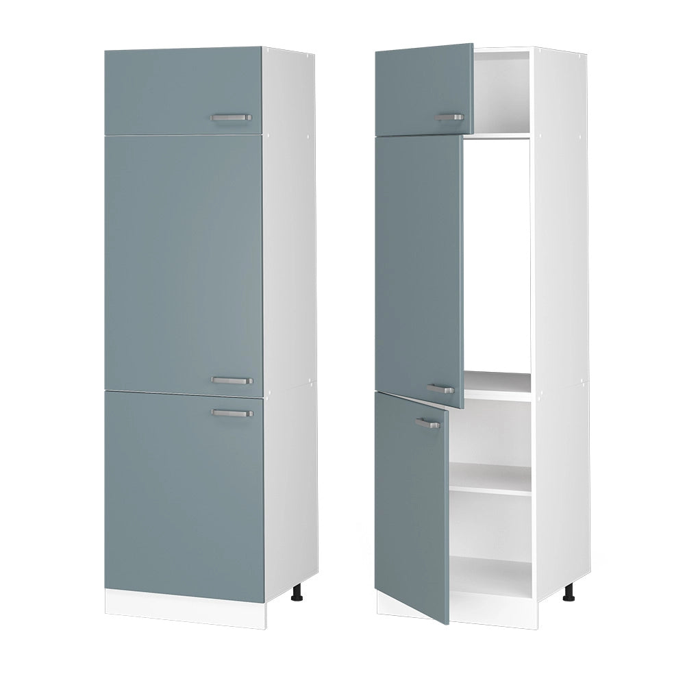 Vicco Armadio frigorifero Grigio-blu 60 cm