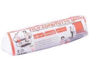 TELO COPRITUTTO MT.4X25 MAXI- - mt.4x25 gr.670 - 20 pezzi